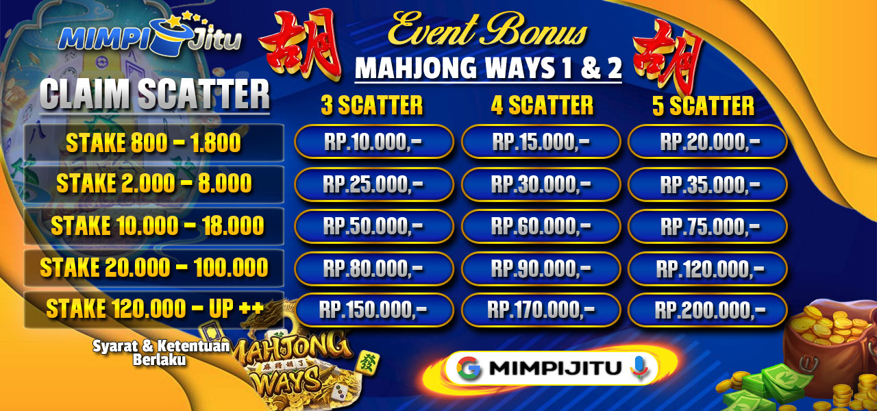 EVENT SCATTER MAHJONG WAYS